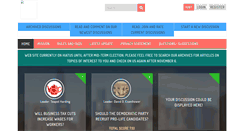 Desktop Screenshot of politicalwritinggame.com