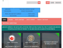 Tablet Screenshot of politicalwritinggame.com